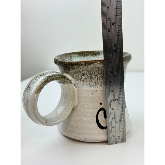 VTG 1978-81 Clay in Mind CATHY Cup Ceramic Handmade Studio Pottery Coffee Mug - Picture 4 of 7